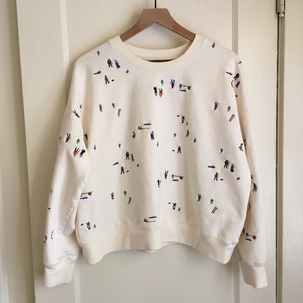 Madewell Embroidered El Rancho Mainstay Sweatshirt